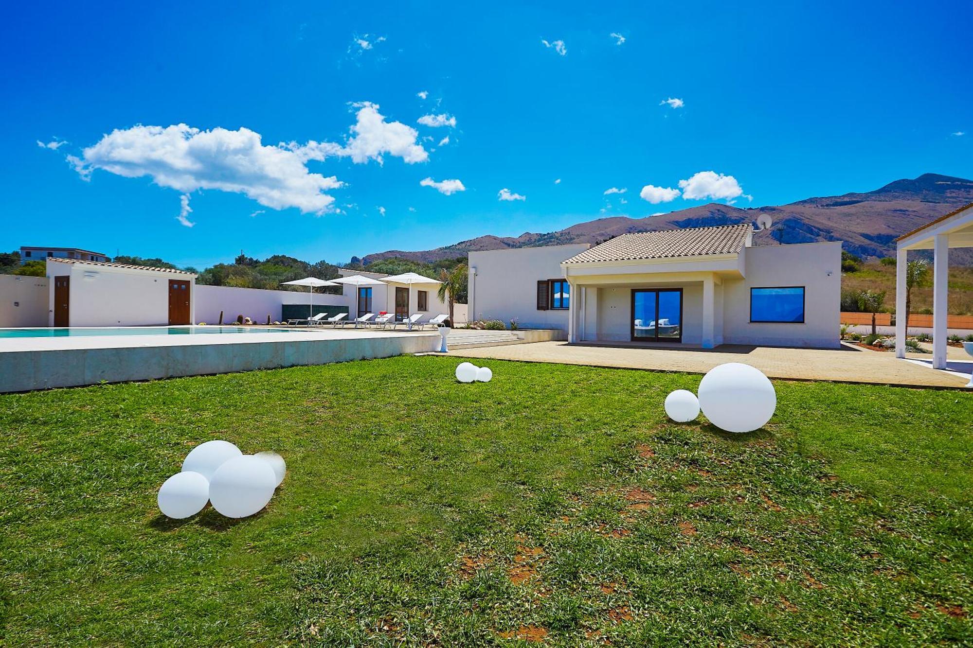 Villa Etesiae Castellammare del Golfo Zewnętrze zdjęcie