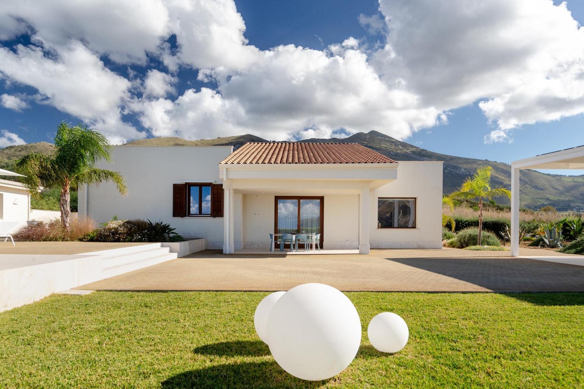 Villa Etesiae Castellammare del Golfo Zewnętrze zdjęcie