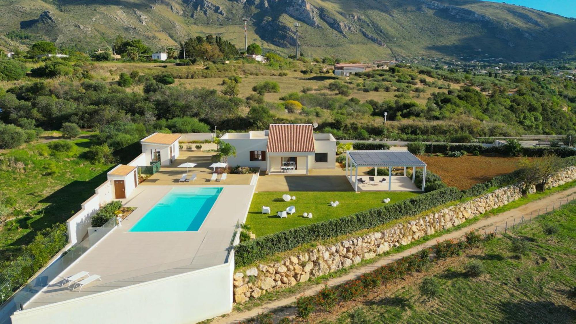 Villa Etesiae Castellammare del Golfo Zewnętrze zdjęcie