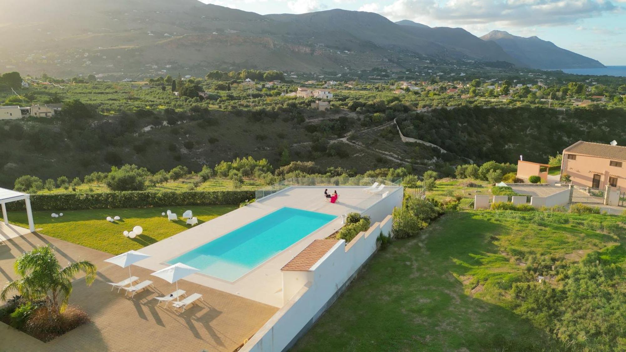 Villa Etesiae Castellammare del Golfo Zewnętrze zdjęcie